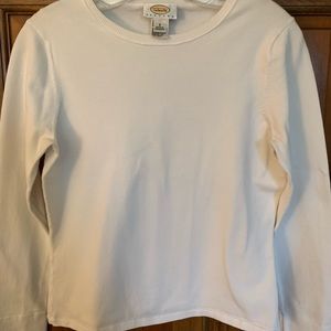 Talbots White Sweater Size SP